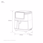 سرخ کن بدون روغن 3.5 لیتری الکترولوکس مدل E5AF1-710S - Image 5